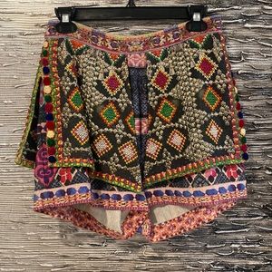 Camilla Beaded skort shorts medium new❤️